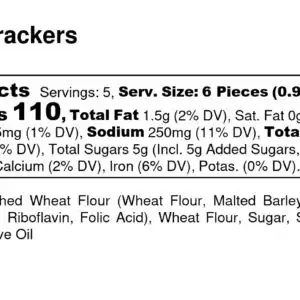 Red Wine Crackers