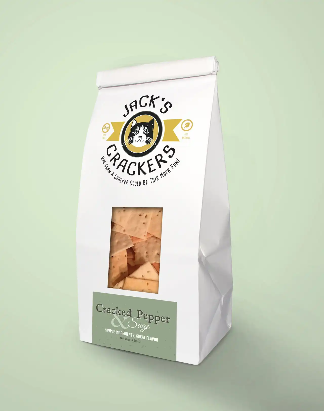 Cracked Pepper and Sage Crackers for savory snacking and cheese pairing. Perfect for gourmet appetiz.